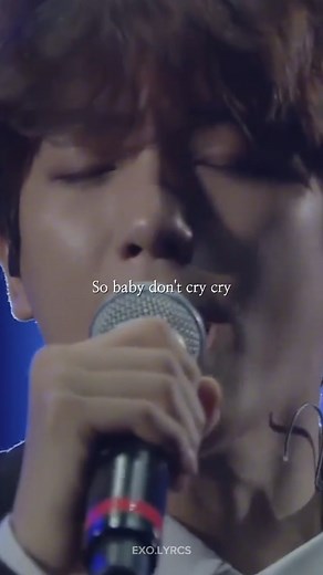 EXO Baby Don't Cry Lyrics Video