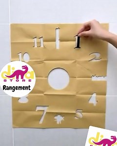 2.2K views · 19 reactions | Grande horloge Murale Pendule Murale de Mode Moderne Horloge Murale sans Cadre 3D Miroir Autocollant Bureau Hôtel Décoration de La Maison . Diamètre : 1m20 Prix : 12000 fR Livraison :1500 fR Installation gratuite | Dinastore rangement | Facebook