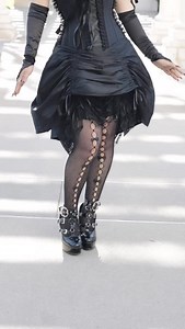 Dress @CorsetStory #gothgirl #darkfashion #gothic #corsetdress | Andreanet