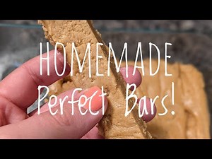 HOMEMADE KETO and DIABETES FRIENDLY PERFECT BARS!