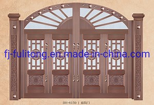 [Hot Item] Iron Gate Internal Room Steel Sliding Security Glass Door