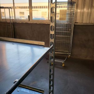 [Hot Item] Hot Galvanized Greenhouse Carts Flower Trolley Danish Trolley Flower Shiiping Racks