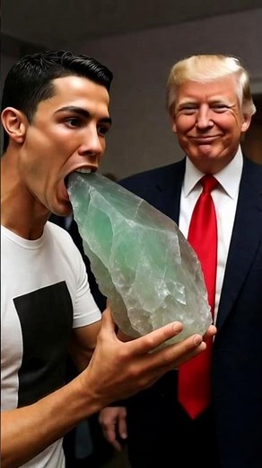 Ronaldo ate kryptonite and kills Godzilla