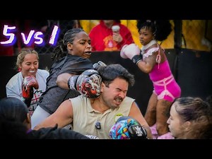 5 Exes vs Man with Big Butt