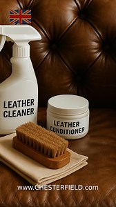 Struggling with stains on your leather Chesterfield?  Don't worry! We're the specialists. Discover our safe & effective removal techniques. Watch our transport preview video & read the full story! ✨ Lees meer → https://blog.chesterfield.com/effective-stain-removal-techniques-for-leather-chesterfield-sofas/ | Chesterfield.com | Facebook