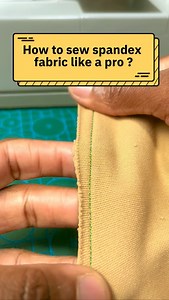 How to sew spandex or any type of stretching fabric? #sewing #sewingblogger #sewsewsew #howto #sewingtutorial | ABC Sewing