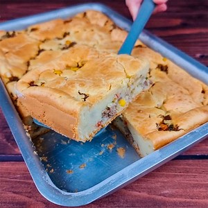 2.8K views · 51 reactions | Blender minced meat pie | Recipes for You | Facebook