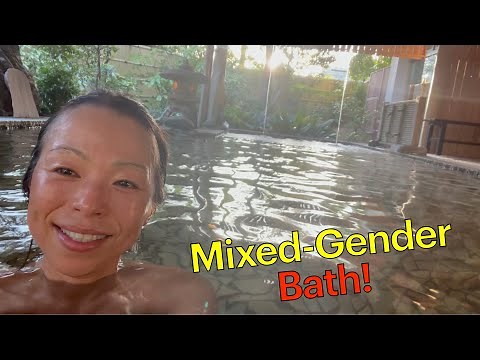 ❤️Historical Inn with the Largest Mixed Gender Open Air Bath in Tamatsukuri Hot Spring!