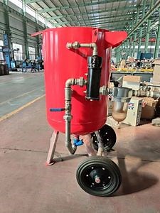 [Hot Item] Manufacturer of Portable Wet Sandblasting Machine Sandblasters Pot Equipment Automatic Sand Blasting Machine