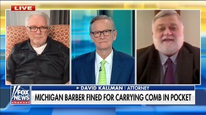 Karl Manke, a Michigan barber who defied state COVID-19 restrictions, has been fined $9,000 for violations including carrying a comb in his pocket. He says, “We have only a limited amount of funds, they know they can break us, so they intimidate the citizens” | Fox & Friends