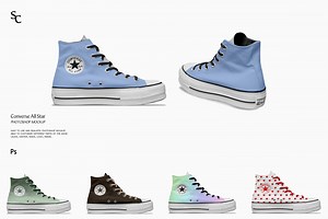 Converse All Star | Shoe Mockup, a Product Mockup by sophiesconcepts