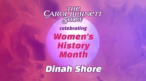 #DinahShore was the perfect choice for Went With The Wind! Join us for #WomensHistoryMonth as we highlight all the incredible women who appeared on The Carol Burnett Show. TheCarolBurnettShow.TV | Shout TV