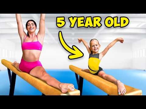 I Challenged the World's Smallest Gymnast!