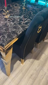 The beautiful and elegant Black Gold Set now available in more colours please ask We offer cash on delivery 🚚 assembly available on day also to view beforehand UNBEATABLE PRICE PROMISE GUARANTEED | Furniture 4 U