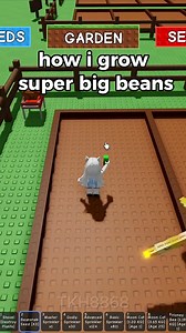 3K views · 25 reactions | How I Grow super big beans #roblox #reelsvideo | Xdemonrblx | Facebook
