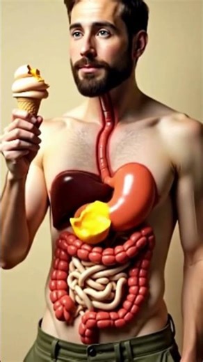Watch Food Breakdown | Human Health Anatomy Video #digestiveprocess