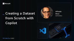 Copilot を使用してデータセットをゼロから作成する