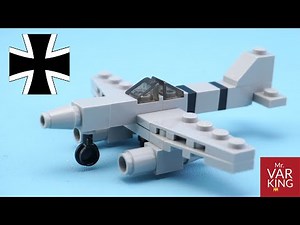 LEGO Tutorial Messerschmitt Me 262