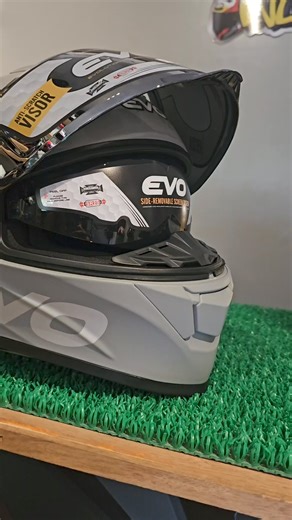 Evo GtPro Matte Gray😎 #helmetindustriyavlog #hideoutshop #reels #adsonreels2024 #evo #EvoHelmetPH #EvoHelmetsPhilippines | Helmet Industriya Main Page