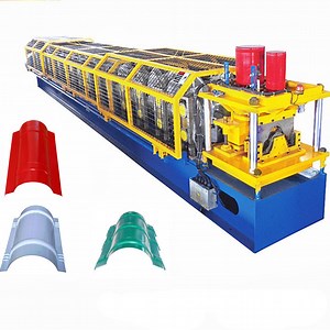 [Hot Item] Metal Roof Ridge Cap Rolling Machine/Galvanized Roof Ridge Cap Tile Making Machine