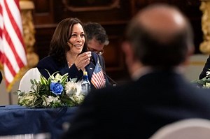 Harris invites all female senators for dinner at Naval Observatory amid infrastructure negotiations
