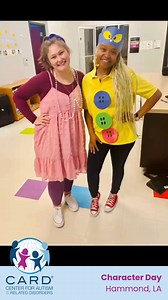 1.4K views | Character Day vibes from our Hammond, LA center! So much creativity, fun, and personality in one place! ⠀ #CharacterDay #HammondLA #ABAtherapy #AutismSupport #AppliedBehaviorAnalysis #FunWithABA #LearningThroughPlay #AutismAcceptance #BehaviorTherapy #EarlyIntervention #ABALife | Center for Autism and Related Disorders | Facebook