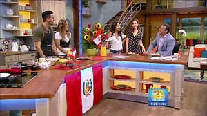 43K views · 282 reactions | En #DAEnUnMinuto: Ana Patricia Gámez se enfrentó cara a cara con su doble y Karla Martinez mostró cómo se puede tomar café a distancia. | Despierta America | Facebook