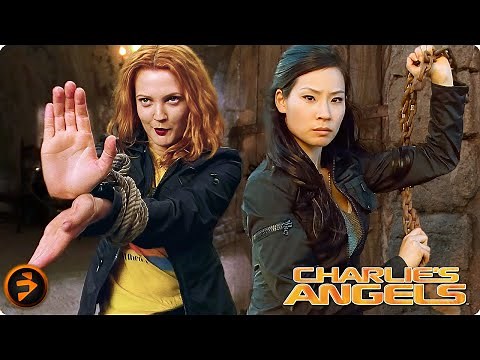 CHARLIE'S ANGELS | Brawl at the castle | Cameron Diaz, Drew Barrymore, Lucy Liu