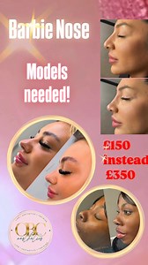 Barbie nose 🤍 we need models only £150 intsead of £350. We recently completed a session of liquid rhinoplasty that beautifully transformed my client’s nose, giving it a more defined shape and a beautiful appearance. Our goal is to enhance natural features while ensuring each client feels confident and satisfied with their look.If you’re interested in mastering this technique, we offer comprehensive masterclasses where you can learn the ins and outs of our approach. Feel free to direct message u