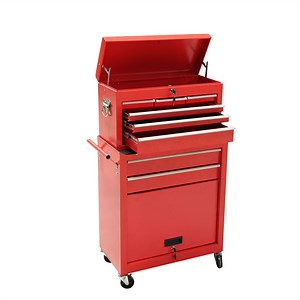 [Hot Item] Garage Tool Storage Workbench Metal Tool Cabinet Rolling Cart/Trolley/Drawer Chest