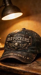🎩🔥 Old F*ckers Club – Vintage Baseball Cap 😎Säg det högt. Bär det stolt. Se ut som en legend. Det här är inte bara en keps — det är en livsstil, ett skratt, en konversationsstartare! 🍻✨ Perfekt för dem som har livserfarenhet, humor och stil att överleva trenderna. 🧓‍♂️🕶️ 🌟 Varför du älskar den: ✅ Vintage-tvättad look & slitna broderier – autentisk retro-charm direkt ur kassettens guldålder 📼🌀 ✅ ”Old F*ckers Club – 100 % livstidsmedlemskap” 💬 ➡️ Den ultimata hälsningen till friheten, ål