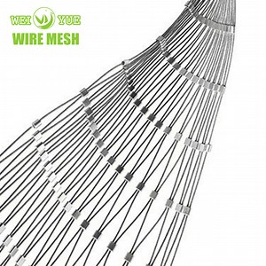 [Hot Item] Stainless Steel Wire Rope Mesh Screen/Net High Strength Stainless Steel Wire Rope Mesh Net