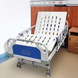 [Hot Item] Manual Double Rocking Nursing Bed for Home Care Medical Patient Bed for Hospital Use for Elderly Ordisabled Care