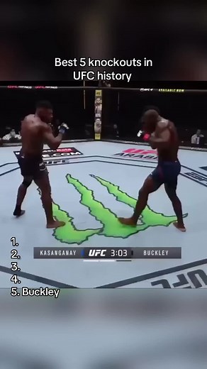 Best 5 UFC Knockouts: Holloway, McGregor, Masvidal, Edwards, Buckley