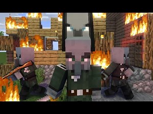 Illager raid №4|Minecraft raids