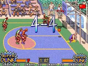 Game of the day 856 Hoops '96 (ホープス'96) Data East Corporation 1996