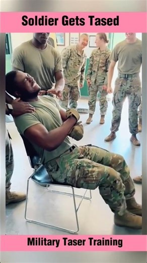 US Military Taser Training
