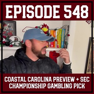 19 reactions · 3 comments | #TSUS Ep. 548  Court Cocks travel to Conway  SEC Championship gambling pick  Much more LISTEN : https://thespursupshow.wpcomstaging.com/2021/12/01/tsus-ep-548-coastal-carolina-preview-sec-championship-gambling-pick/ RATE/SUBSCRIBE : https://podcasts.apple.com/us/podcast/the-spurs-up-show/id1441899352?i=1000543600646 #ForeverToThee #Gamecocks | SEC Unfiltered | Facebook