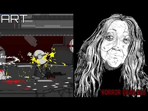 Krinkels Streams: Art, Horror Grab Bag