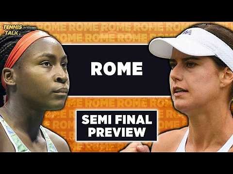 Gauff vs Cirstea | WTA Rome 2026 SF | Tennis Talk Preview