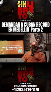 Demanda segunda parte Sin Libreto Podcast #viral #podcast #orlando #florida #artist #miami #florida #chente #molusco #puertorico #coamo #trap #reggaeton #urbano #rapmedellin #orlandobarbershop | Jose Cuban Record