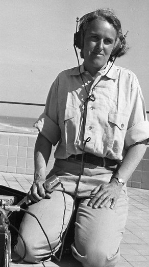 2.9K views · 99 reactions | Meet Barbara Lawrence, a trailblazing woman in science who helped record the first recordings of dolphins, whales, and other marine mammals. #womenshistory #WomensHistoryMonth #science #newbedford #womenpower | New Bedford Whaling Museum | Facebook