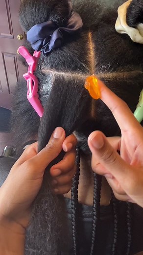 Large/Jumbo Knotless Braid Tutorial