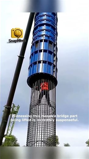 Giant Bridge Pier Formwork Installation Process
