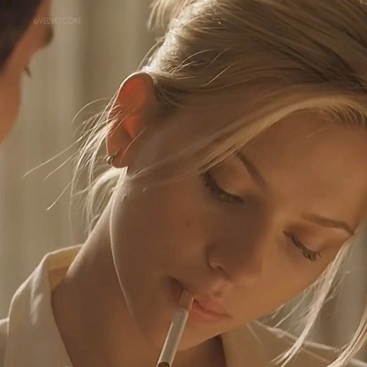 velvey on Instagram: "Scarlett Johansson and Jonathan Rhys Meyers in ‘Match Point’, 2005. 💋🚬"