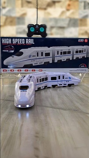 RC Bullet Toy Train Test | Remote Control Rail Unboxing 🚄