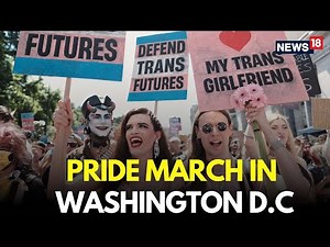 Pride March 2025 In Washington LIVE | World Pride Parade LIVE | Transgender Community | LGBTQ | N18G