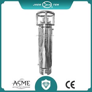 [Hot Item] Sanitary 200lb Closed Loop Extractor Double Jacketed Recovery Solvent Oil Water Chemical Storage Tank