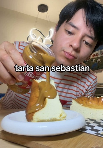 Tarta San Sebastián (mini) receta fácil y cremosa