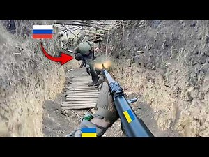 Using CQB Tactics - Ukrainian Army Brutally Attacks Russian Military in Close Combat